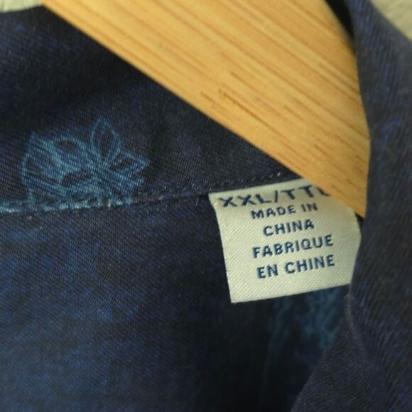 Tommy Bahama HAWAII EXCLUSIVE Hawaiian Islands Blue XXL RARE - Picture 4 of 10